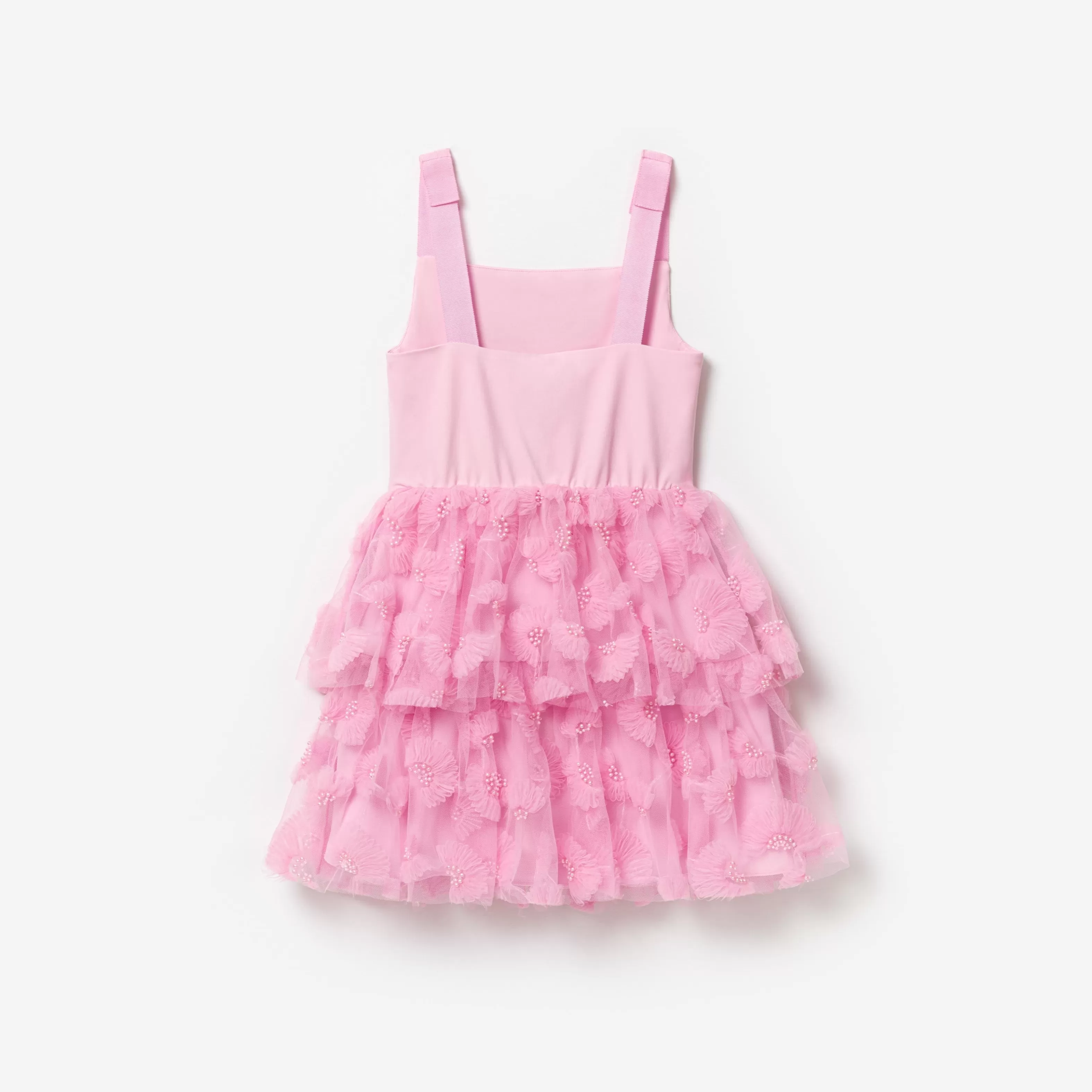 Store Jersey And Tulle Dress Kids Flower Girl | Kids