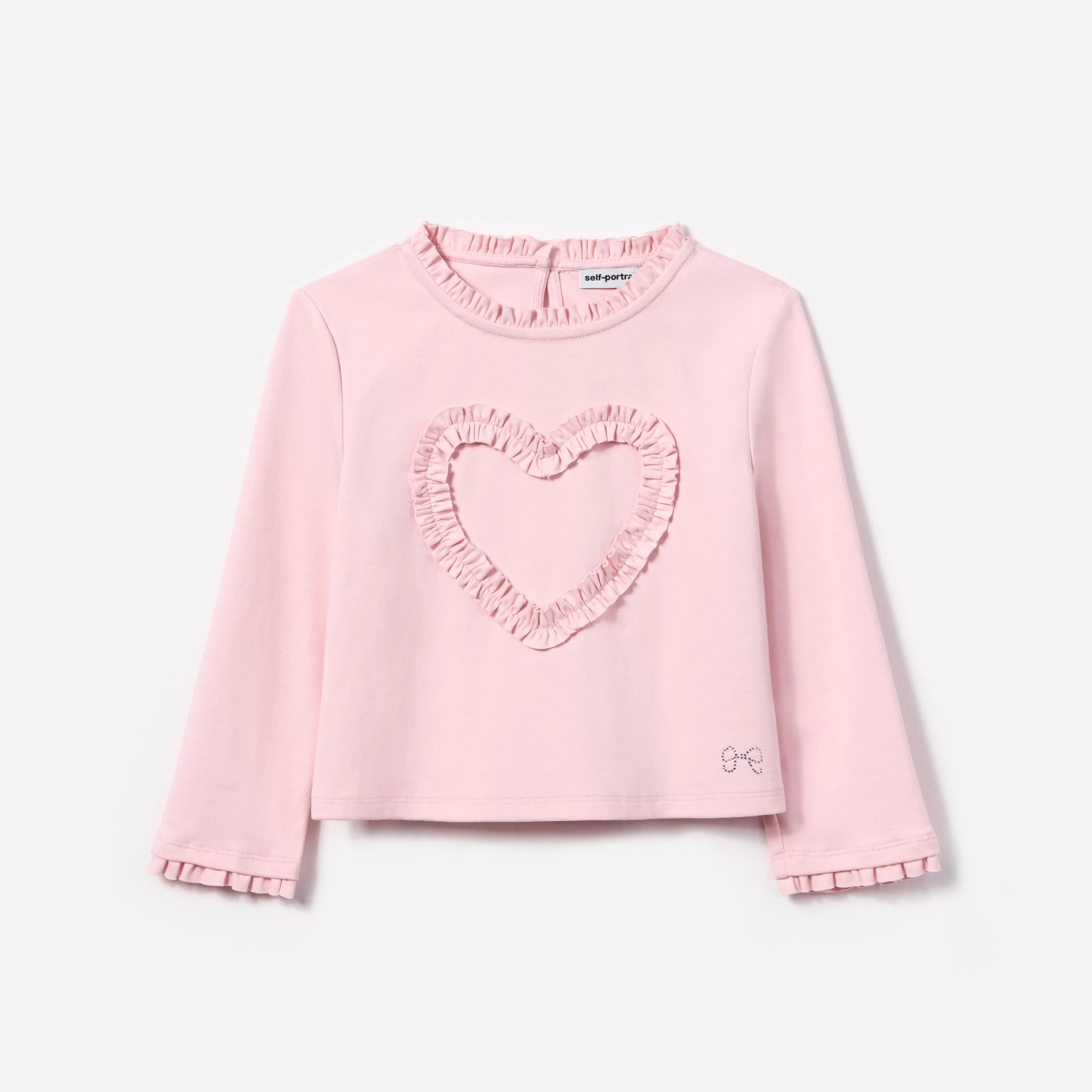 Store Jersey Ruffle Heart Top Kids Kids