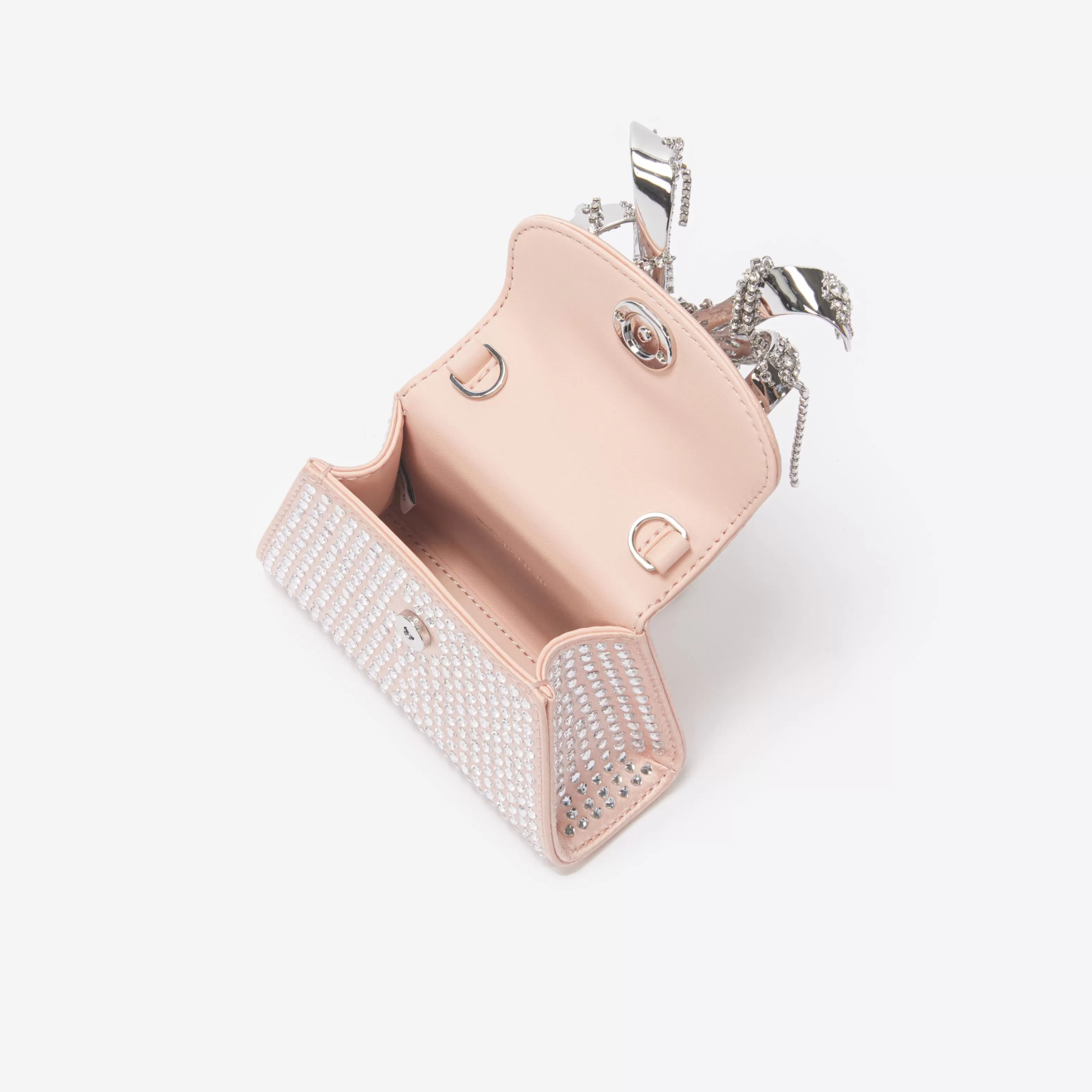 pink_satin_heart_rhinestone_micro_bow_bag_11760.webp Fashion Satin Heart Rhinestone Micro Bow Bag Handbags