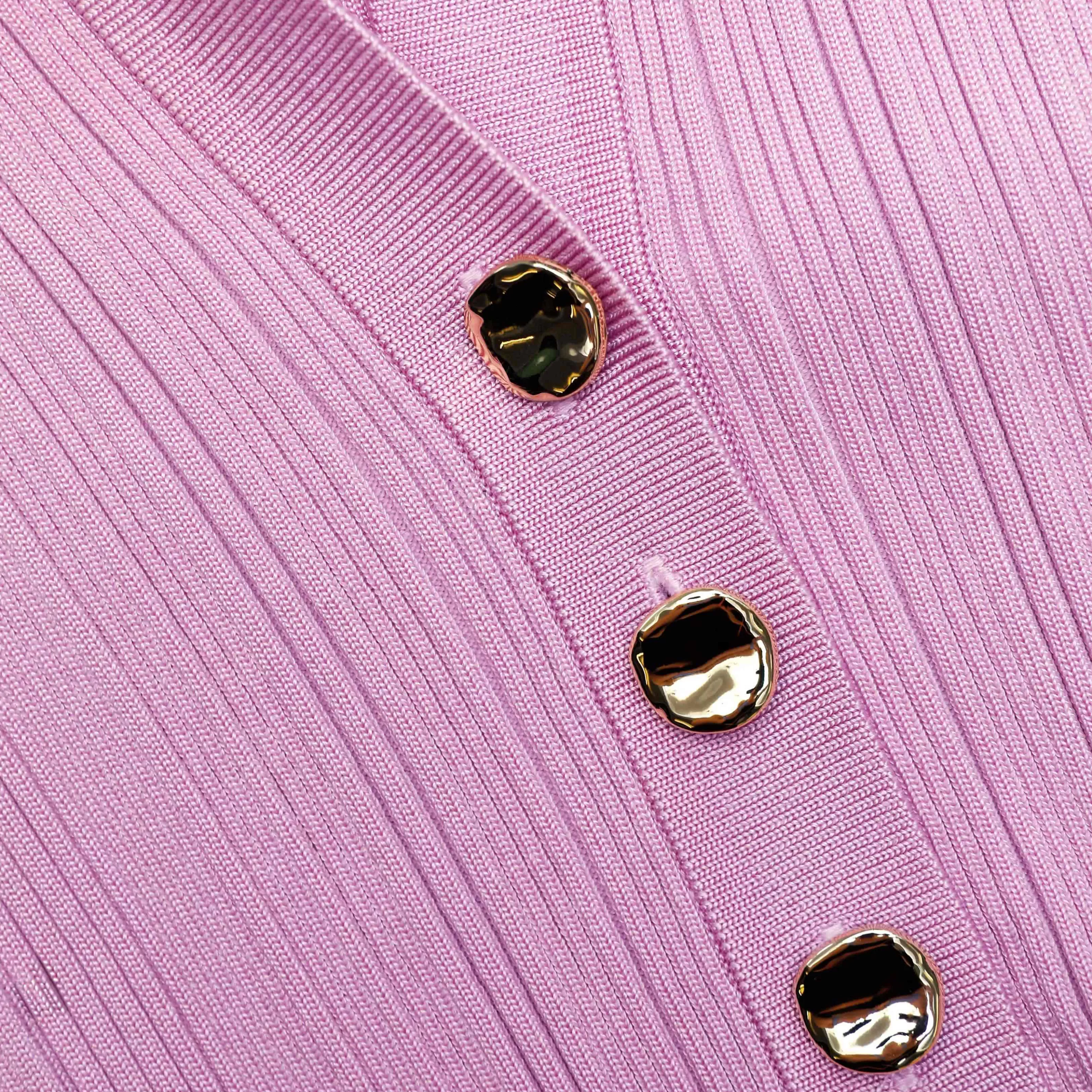 pink_viscose_rib_mini_dress_6688.webp Outlet Viscose Rib Mini Dress Dresses