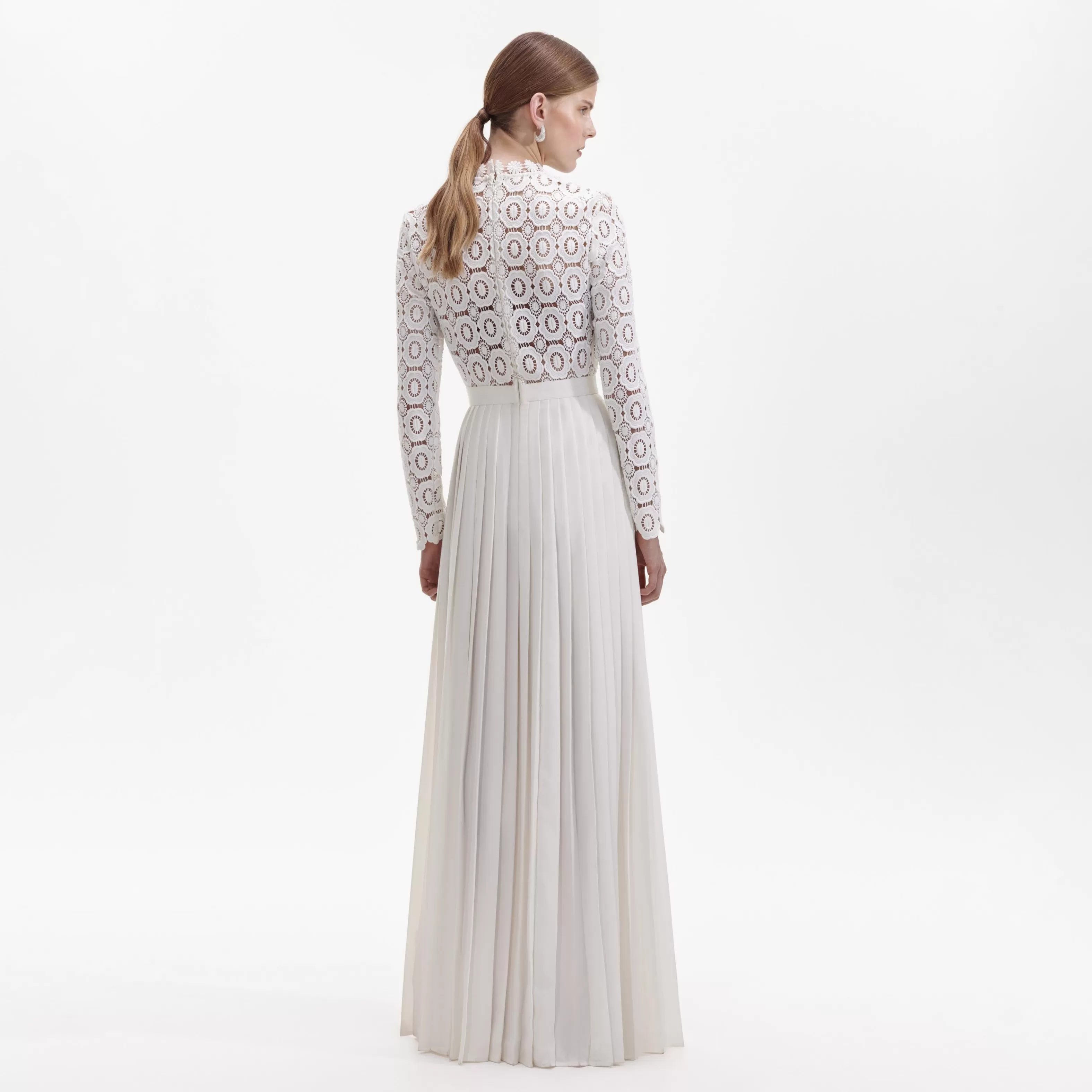 pleated_crochet_floral_maxi_dress_8543.webp Best Sale Crochet Floral Maxi Dress Dresses | Icons