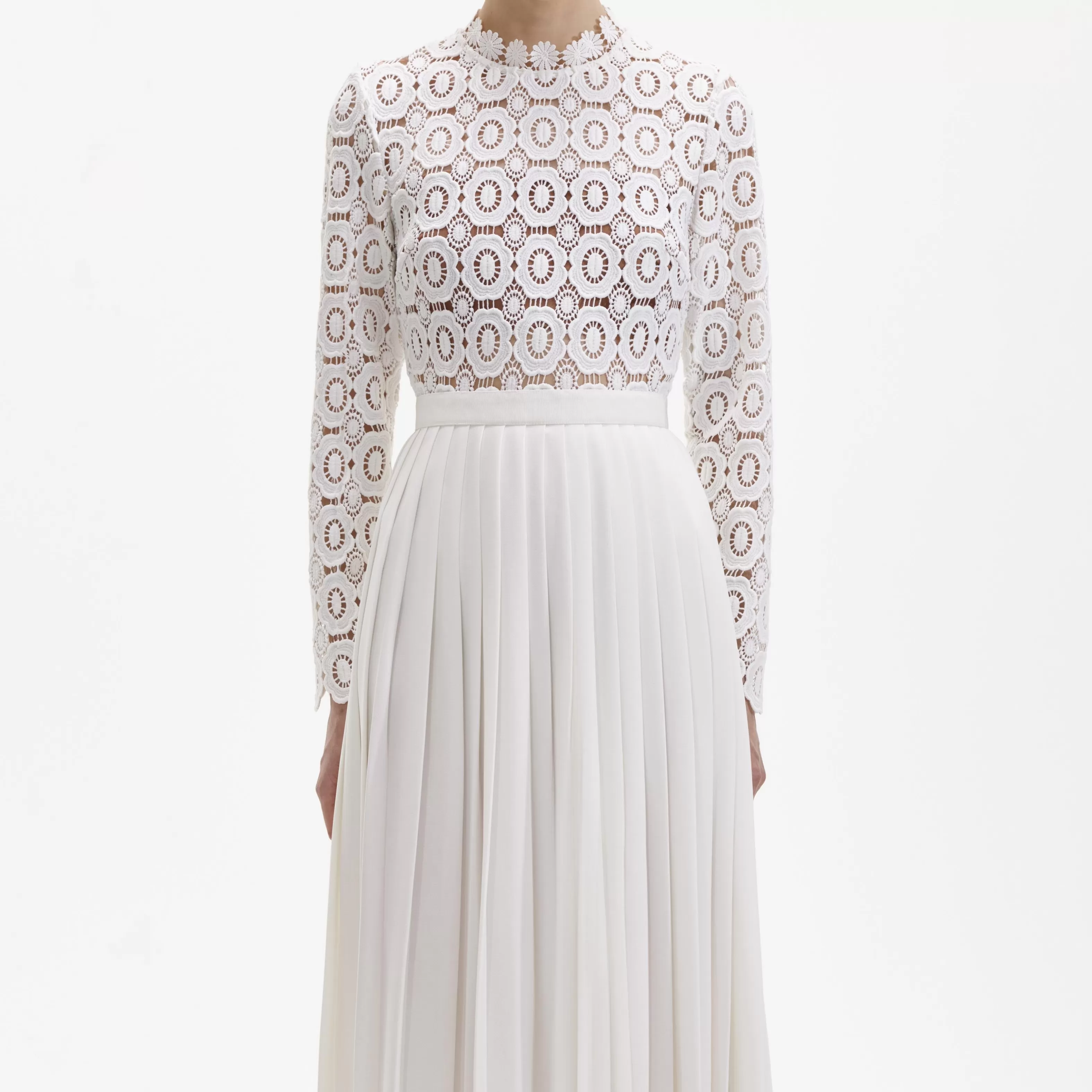 pleated_crochet_floral_maxi_dress_8544.webp Best Sale Crochet Floral Maxi Dress Dresses | Icons