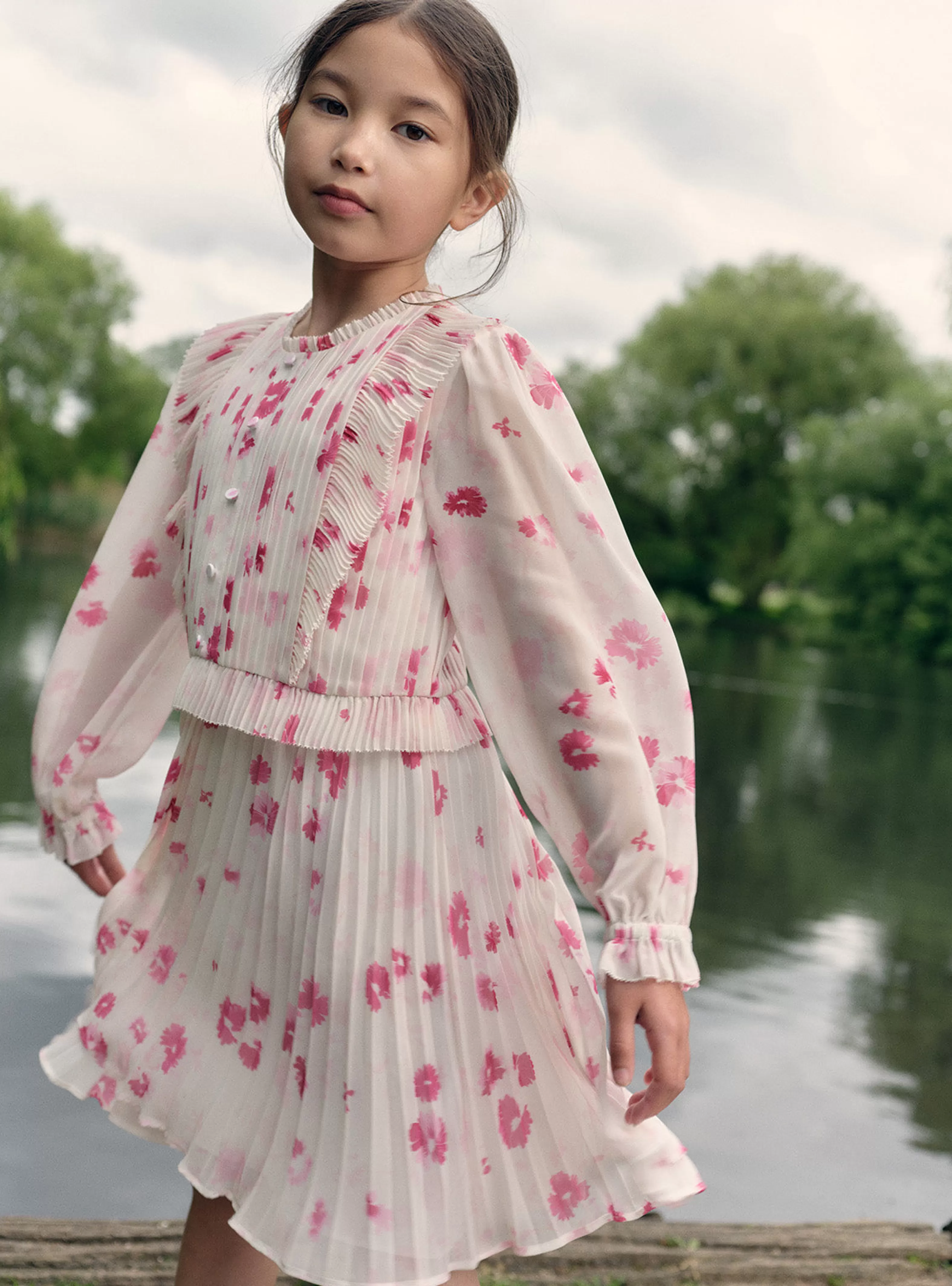 printed_chiffon_mini_dress_12037.webp Cheap Chiffon Mini Dress Kids Kids