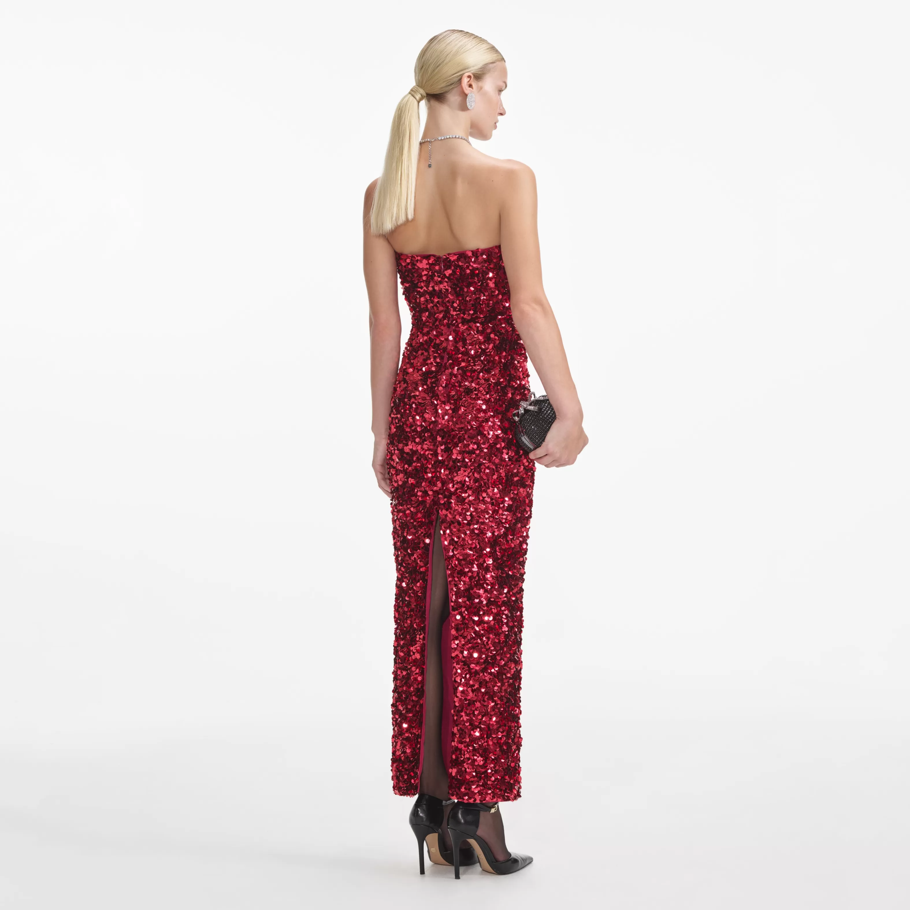 red_3d_sequin_midi_dress_6147.webp Cheap 3D Sequin Midi Dress Dresses