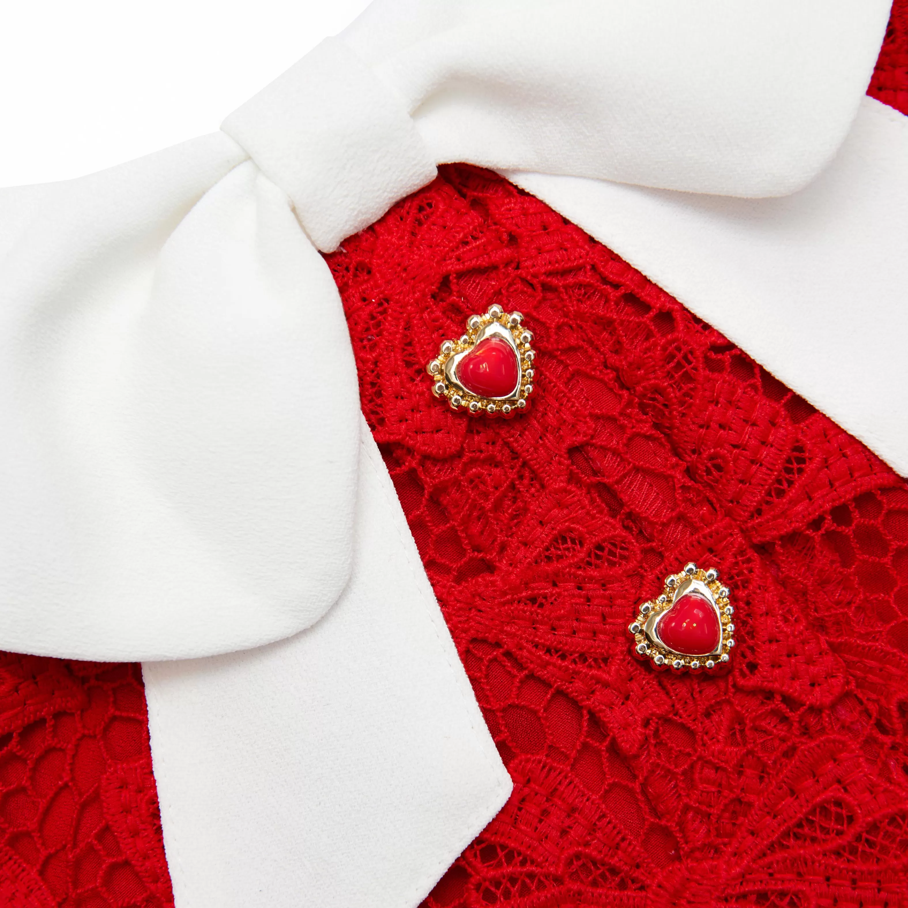 red_bow_lace_dress_11835.webp New Bow Lace Dress Kids Kids