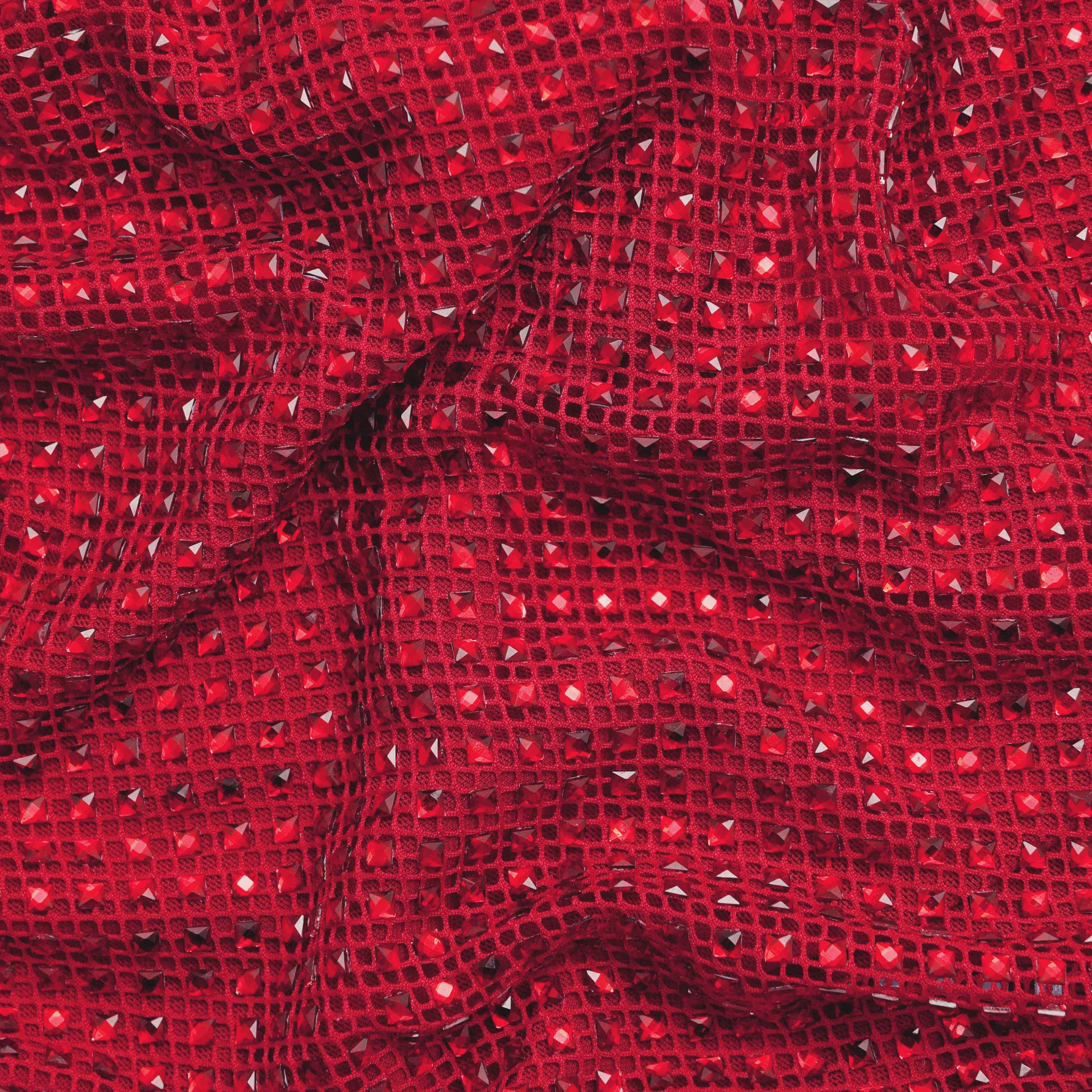 red_rhinestone_fishnet_midi_dress_6840.webp Cheap Rhinestone Fishnet Midi Dress Dresses