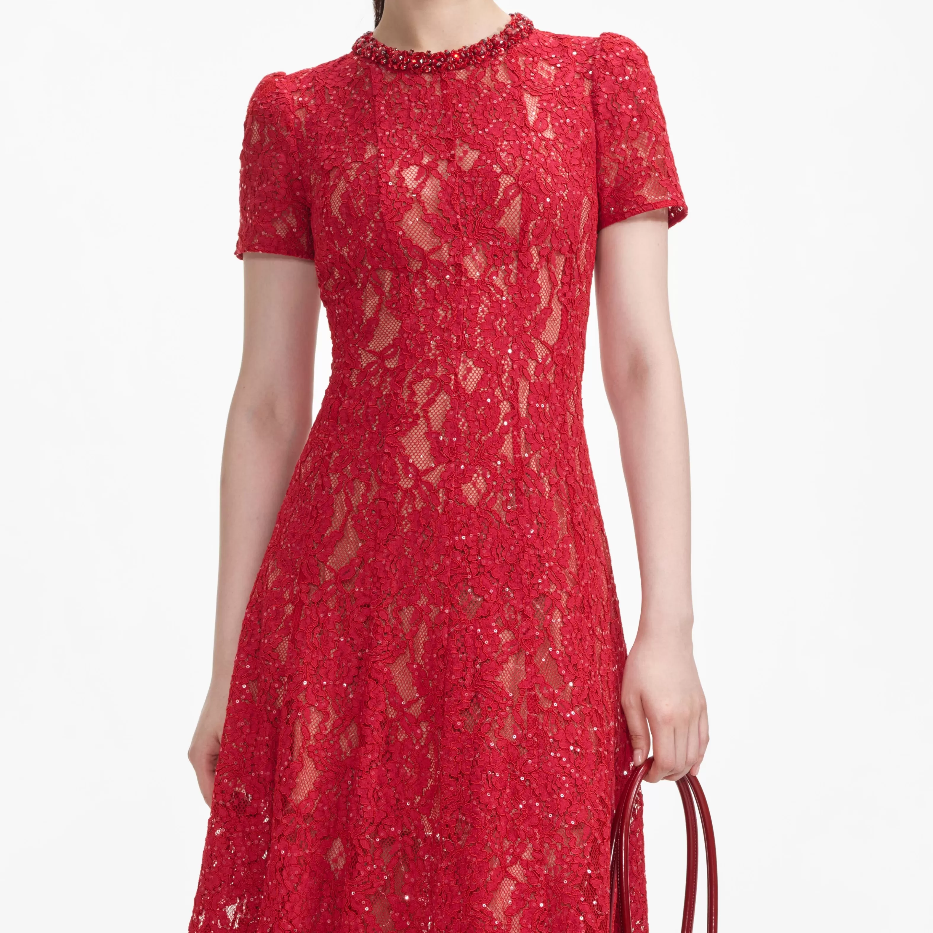 red_sequin_lace_midi_dress_6059.webp Discount Sequin Lace Midi Dress Dresses | Exclusives
