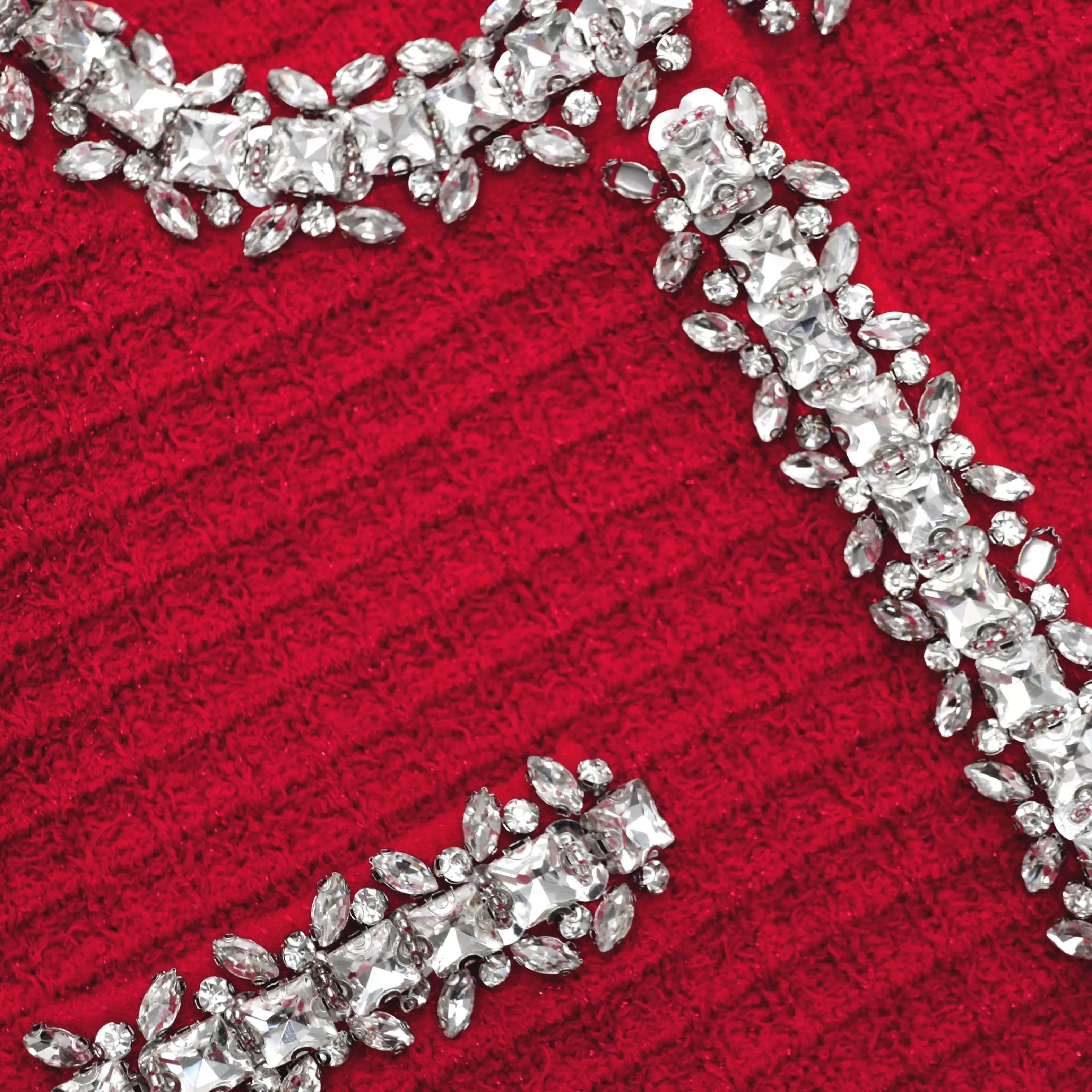 red_textured_knit_mini_skirt_8852.webp Hot Textu Knit Mini Skirt Knitwear | Co-ords