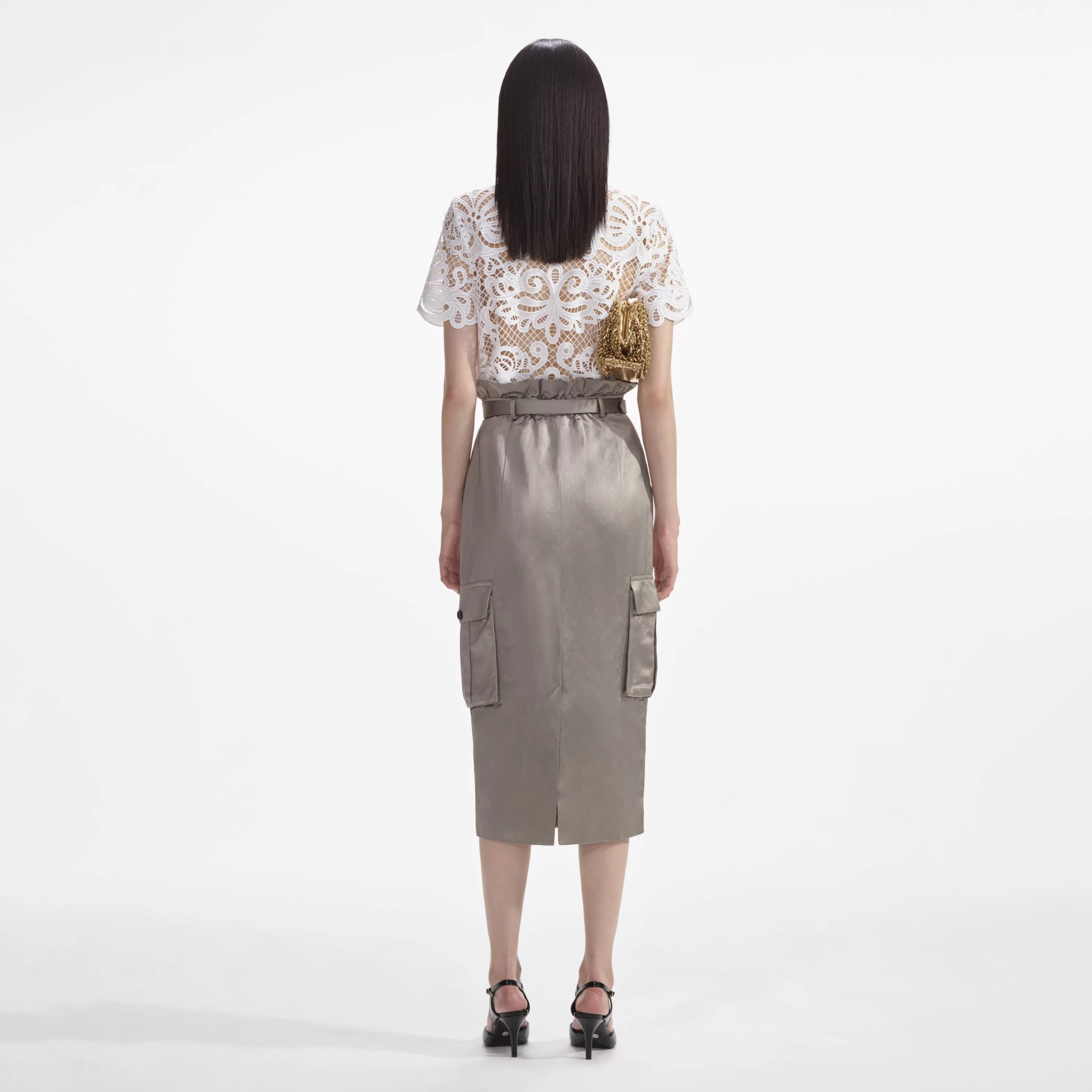 satin_cargo_midi_skirt_10467.webp Best Cargo Midi Skirt Bottoms