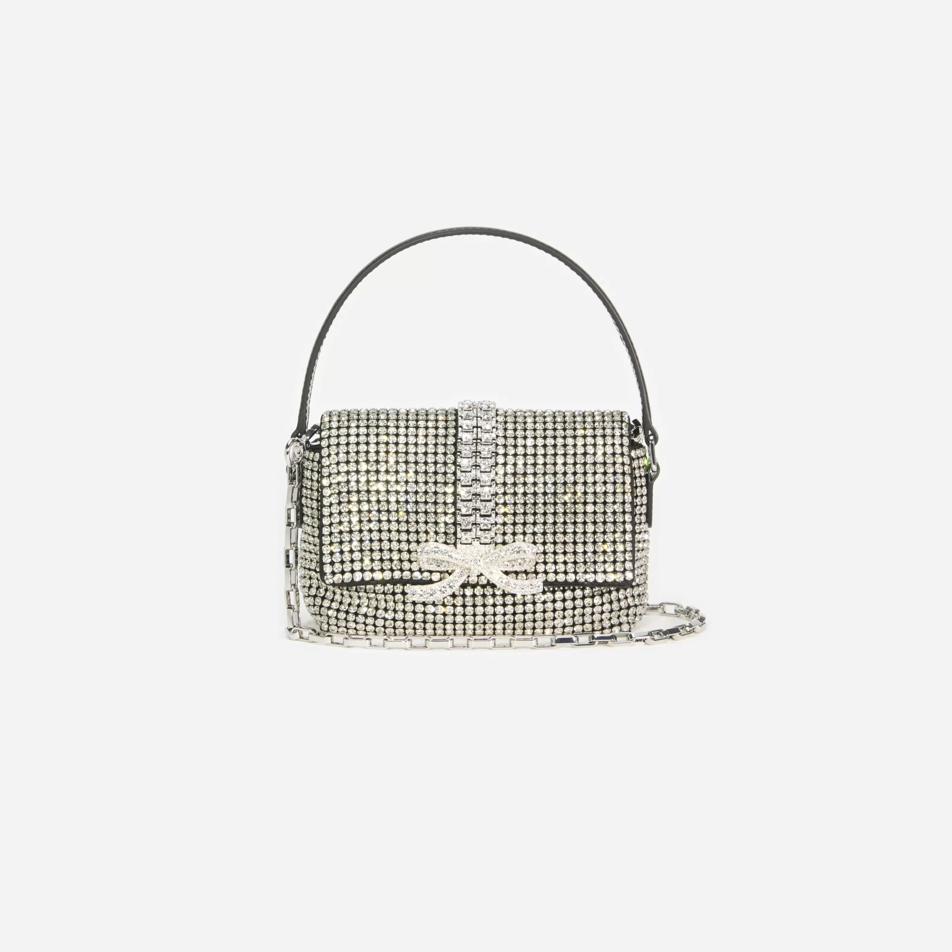 silver_rhinestone_chainmail_micro_bag_11432.webp Flash Sale Rhinestone Chainmail Micro Bag Handbags