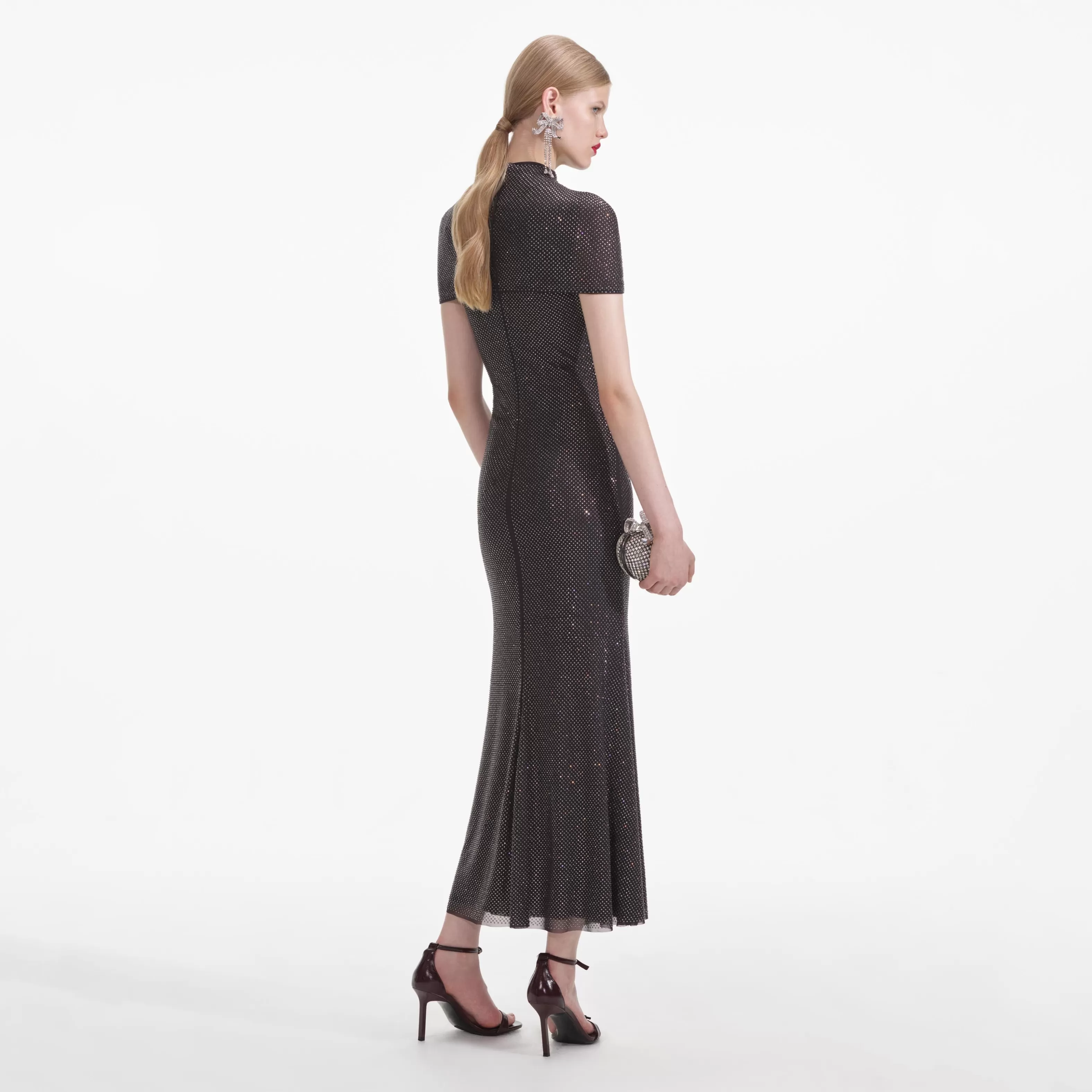 slate_rhinestone_mesh_cut_out_midi_dress_6119.webp Discount Rhinestone Mesh Cut Out Midi Dress Dresses