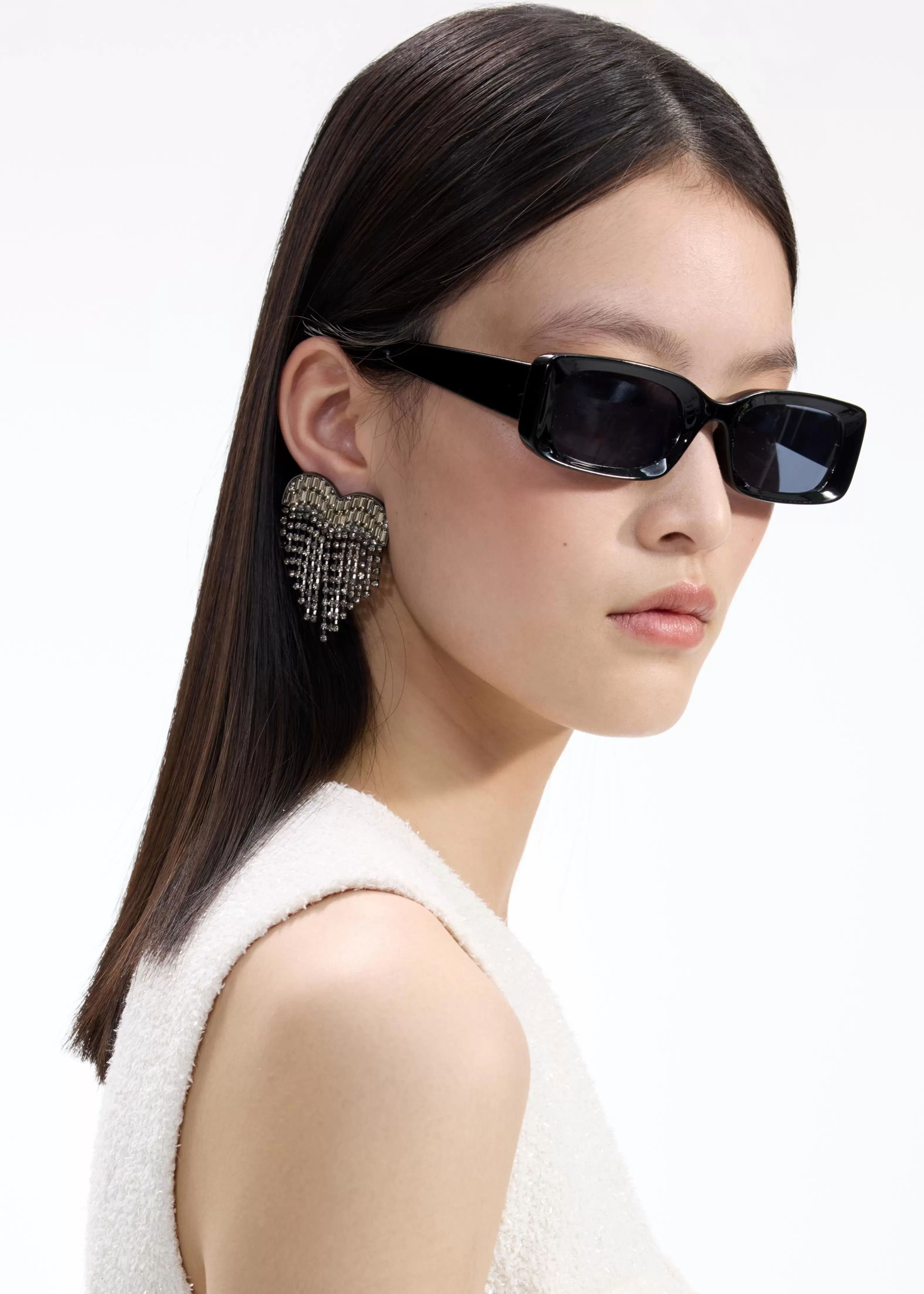smoke_crystal_heart_earrings_11004.webp Fashion Crystal Heart Earrings Jewellery