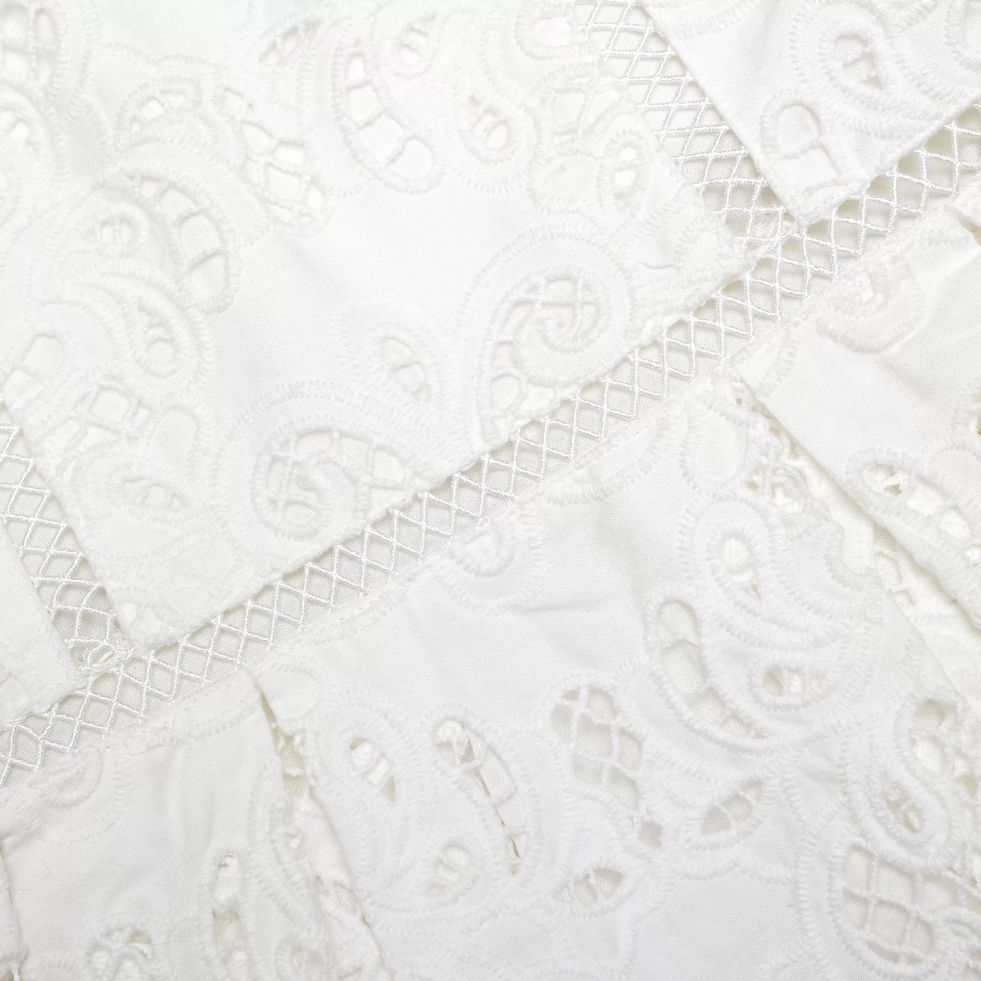 white_cotton_lace_mini_dress_12155.webp Online Cotton Lace Mini Dress Kids Kids