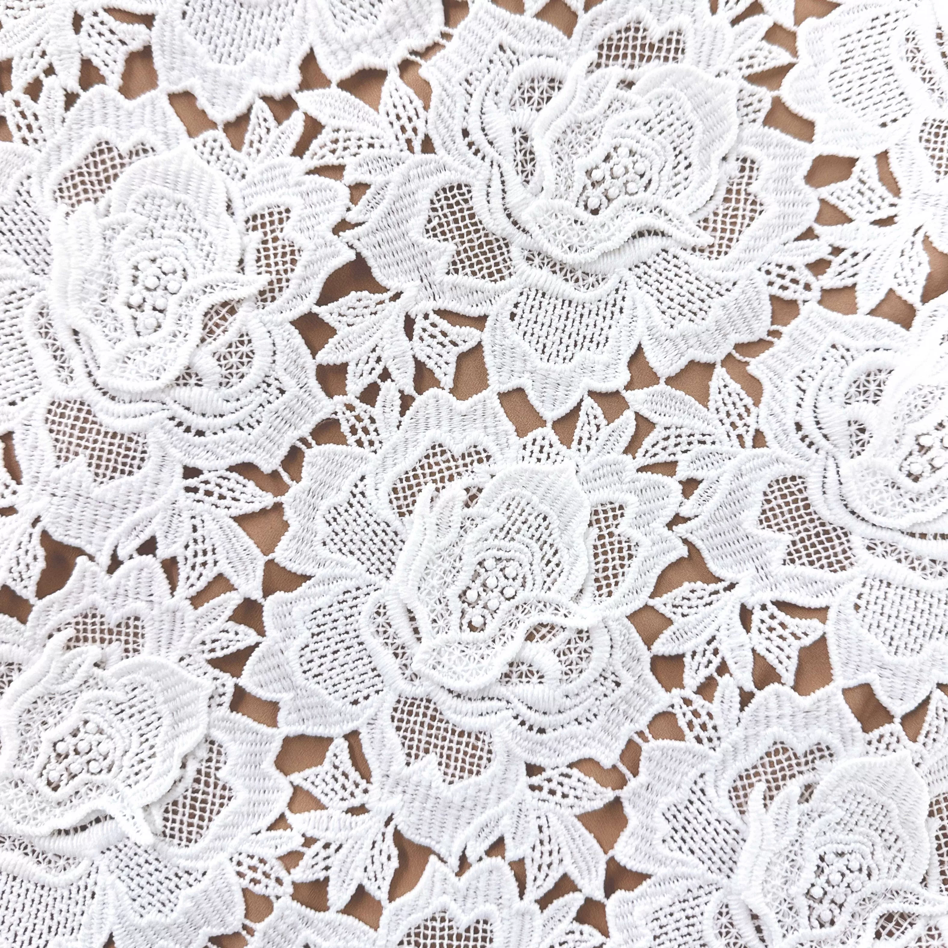 white_flower_lace_midi_dress_6656.webp Hot Flower Lace Midi Dress Dresses | Icons