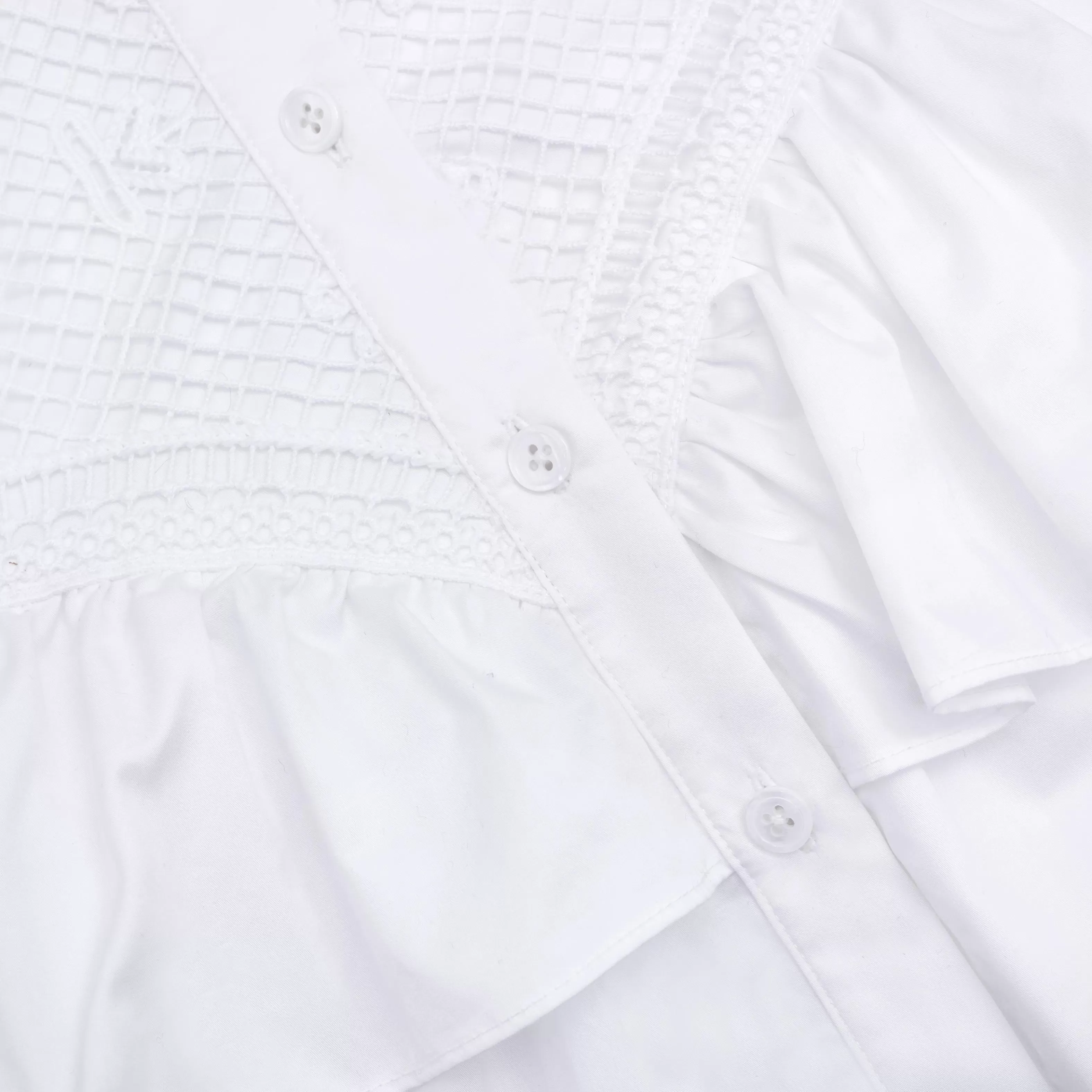 white_lace_panel_mini_dress_7913.webp Hot Lace Panel Mini Dress Dresses