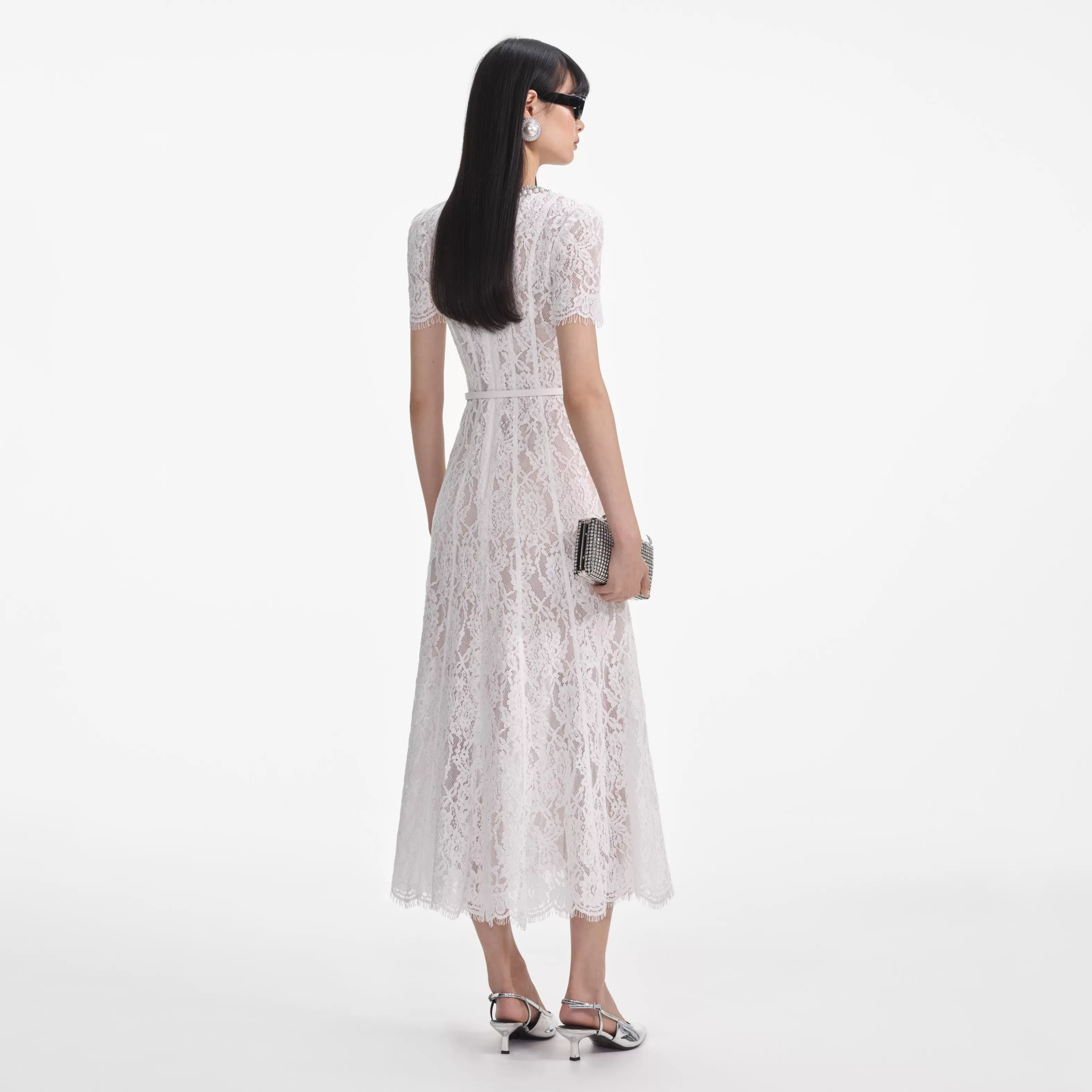 white_sequin_lace_midi_dress_6507.webp Flash Sale Sequin Lace Midi Dress Dresses | Exclusives