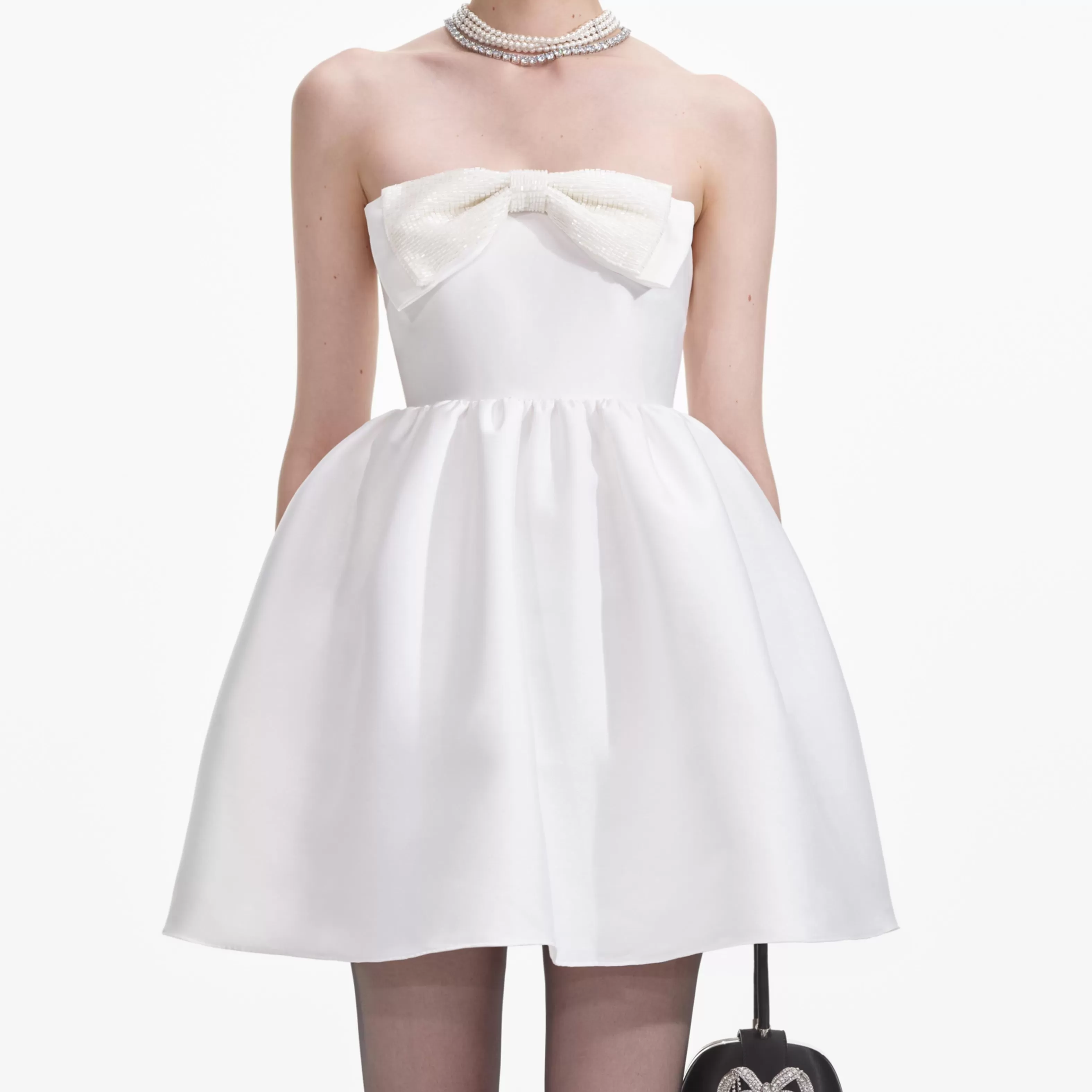 white_taffeta_bandeau_mini_dress_6395.webp Shop Taffeta Bandeau Mini Dress Dresses